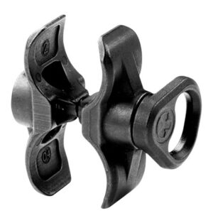 Magpul MAG493-BLK Forward Sling Mount  made of Steel with Melonite Black Finish for Mossberg 590 & 590AL with Magpul SGA Stock