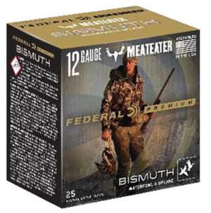 Federal PBIX1445 Premium Bismuth 12 Gauge 2.75" 1 1/4 oz Bismuth 5 Shot 25 Per Box/ 10 Case