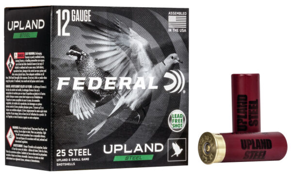 Federal USH12275 Upland Field & Range 12 Gauge 2.75" 1 oz 7.5 Shot 25 Per Box/ 10 Case
