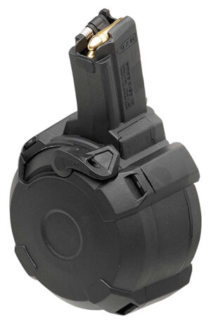 Magpul MAG1181-BLK PMAG D-50 Black Drum 50rd 9mm Luger for H&K MP5, 94