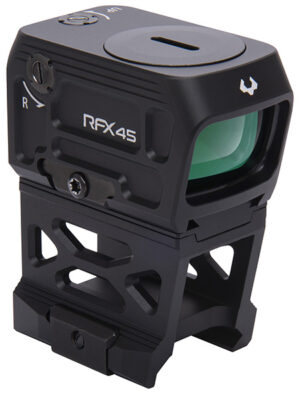 Viridian 9810060 RFX45 Closed Emitter Green Dot Sight  Black | 24 x 15.5mm 5 MOA Green Dot