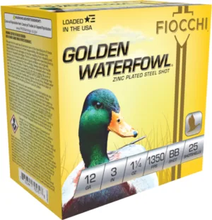 FIOCCHI GLDN STEEL 12GA 3" #BB