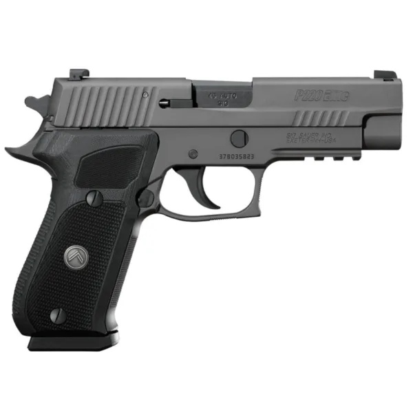 Sig Sauer P220 Legion Full Size Handgun 45 ACP 8rd Magazine 4.4" Barrel Black and Legion Grey