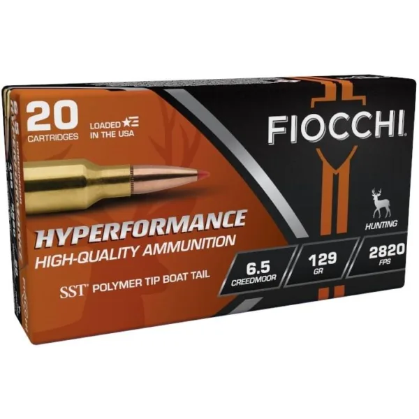 Fiocchi  Extrema Rifle Ammunition 6.5 Creedmoor 129gr SST 20/ct