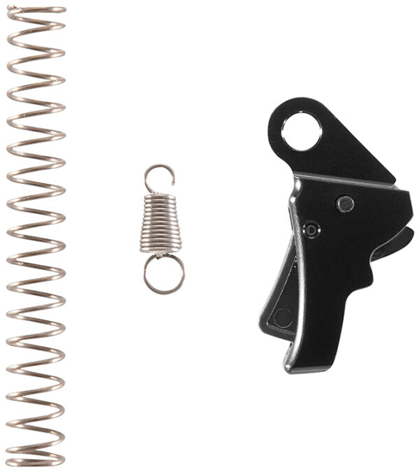 Apex Tactical 115112 Action Enhancement  Curved Trigger with 5-5.50 lbs Draw Weight & Black Finish for Springfield Hellcat