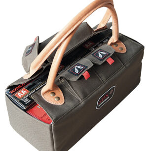 GPS Bags 1255TOT Shotgun Shell Tote  Olive 12 Gauge Capacity 6 Boxes