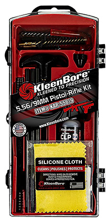 KleenBore KAR-556/9 Classic Box Kit 5.56mm/9mm Combo