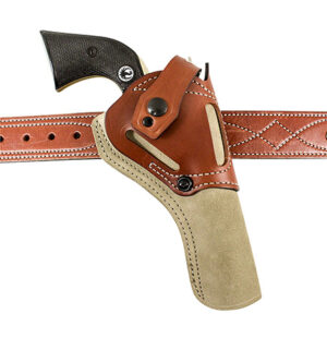 DeSantis Gunhide 189NJ3UZ0 Wild Hog  OWB Natural Leather Belt Fits Heritage Rough Rider 6.50 Ambidextrous