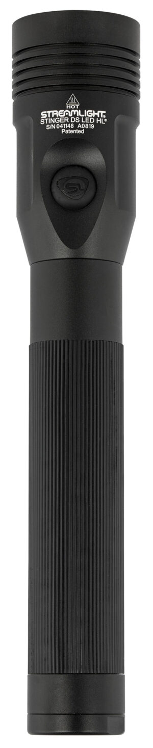 Streamlight 75456 Stinger DS LED HL Black Anodized Aluminum White LED 200/400/800 Lumens 310 Meters Range