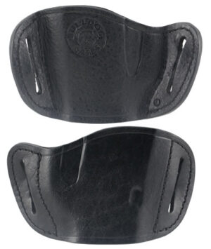 Bulldog MLBL Molded  OWB Black Leather Belt Slide Fits Glock Fits Ruger P85 Fits S&W M&P 40 Right Hand