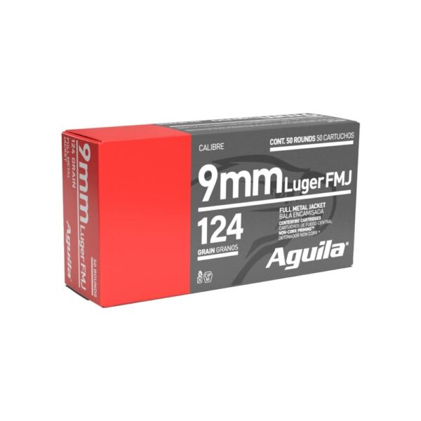 AGUILA 9MM 124GR FMJ 50/1000