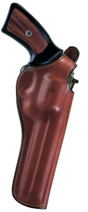 Bianchi 12686 Cyclone  OWB Tan Leather Fits 6" Astra 357, 6-6.5" Colt, S&W Colt; S&W 27,28,29,610; Taurus Belt Loop Mount Right Hand