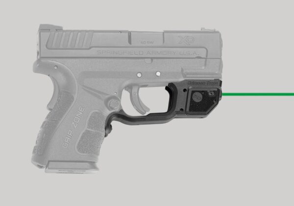 Crimson Trace 01-6330-1 LG-496G Green Laserguard  Black Springfield Armory XD MOD.2
