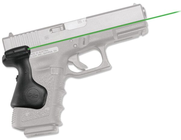 Crimson Trace Semi-Automatic Lasergrip - Green Laser for Glock 3rd Gen Compact Pistols .19.23.25.32