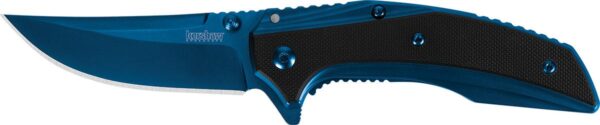 Kershaw Outright A/O Frame Lock Knife Blue/Black G-10 (3" Blue)