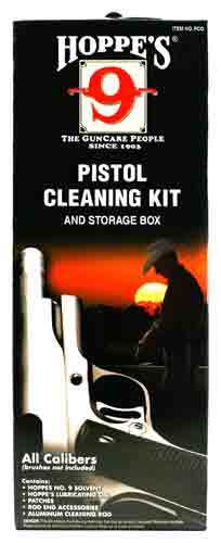 Hoppe's PCO Pistol Cleaning Kit All-Caliber Storage Box Included