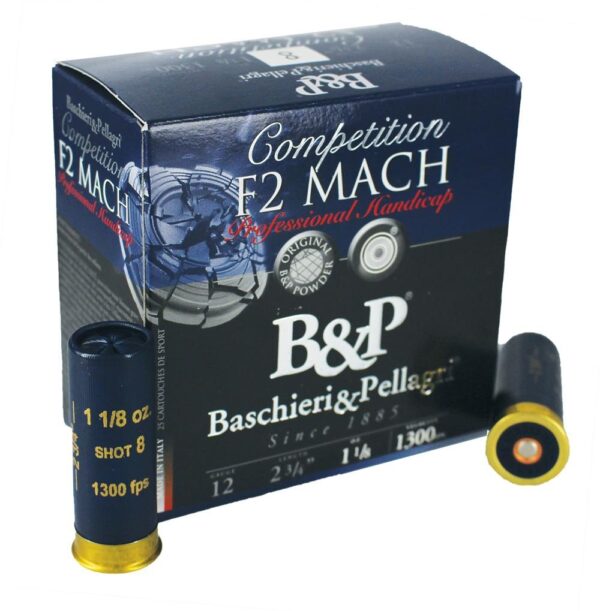 B&P Professional Handicap Shotshells- 12 ga 2-3/4 In 7/8 oz #7.5 1365 fps 25/ct