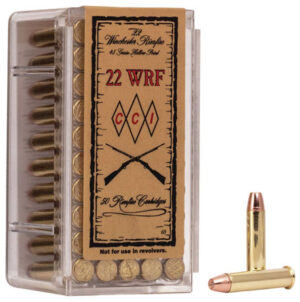 CCI 0069 Specialty WRF Rimfire 22 WRF 45 gr Jacket Hollow Point 50 Per Box/ 40 Case