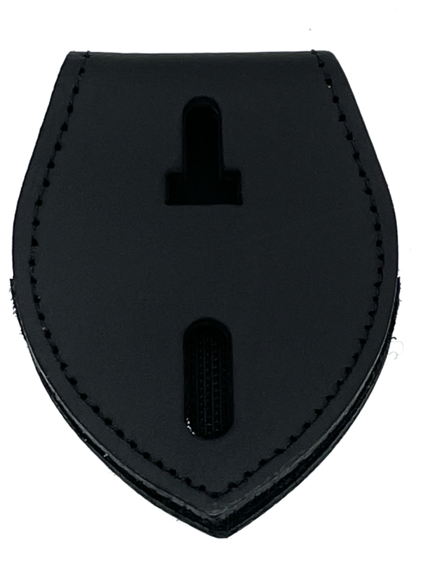 Universal Teardrop Badge Clip w/ Pocket & Chain