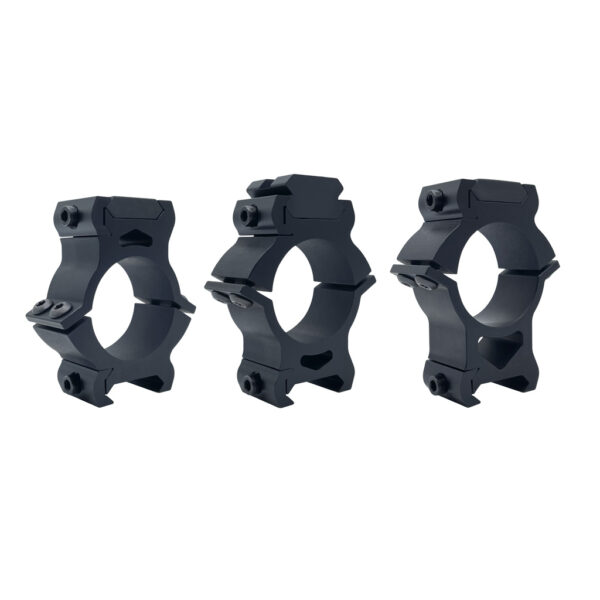 VersaRing Universal Scope Rings Black 30mm Horizontal - Image 3