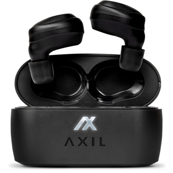 Axil XCOR Wireless Tactical Earbuds w/ Touch Controls & Bluetooth Black - Image 2