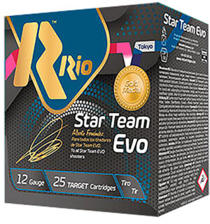 Rio Ammunition ST2875 Star Team EVO  12Gauge 2.75" 1oz 7.5Shot 25 Per Box/10 Case