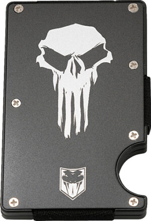 COBRATEC RFID PUNISHER THIN - ALUMINUM WALLET W/MONEY CLIP