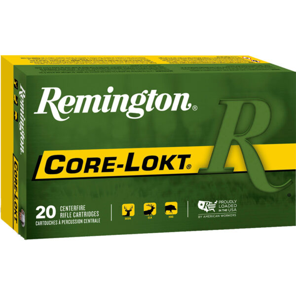 Remington Core-Lokt Centerfire Rifle Ammo 338 Win. Mag. 225 gr. Core-Lokt PSP 20 rd.