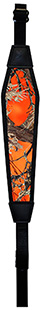 GrovTec US Inc GTSL32 GT  made of TrueTimber Blaze Orange Nylon with 48" OAL, 1" W, Adjustable Design & 1" Swivels for Rifle/Shotgun