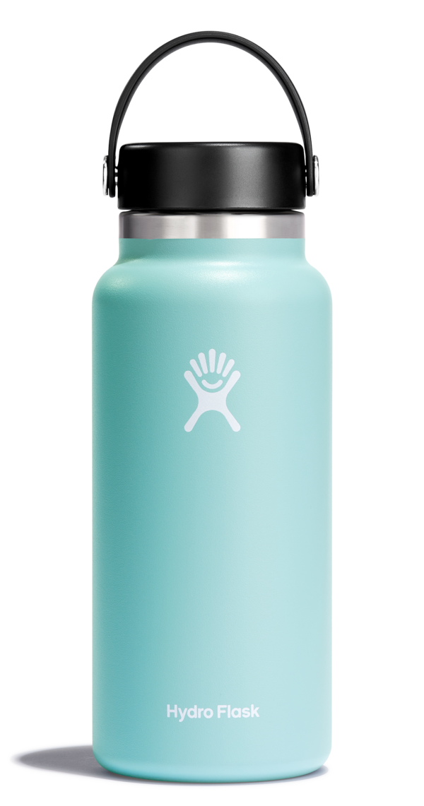 Wide Mouth Insulated Water Bottle w/ Flex Cap