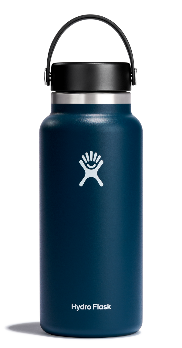 Wide Mouth Insulated Water Bottle w/ Flex Cap