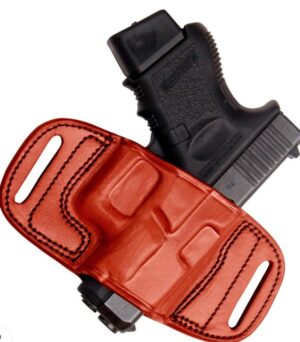 ANNIVERSARY ED QUICK DRAW BELT FOR M&P SHIELD/SNGLE STACK COMP BRWN/RH