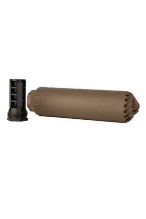 Huxwrx FLOW 762 Ti + Muzzle Break - FDE