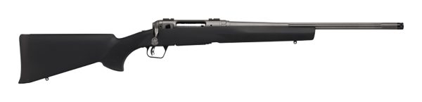 Savage Arms 58267 110 Trail Hunter Lite Full Size 243 Win 4+1 20"  Fluted/Threaded Barrel, Drilled & Tapped Steel Receiver, Black Fixed Synthetic Stock