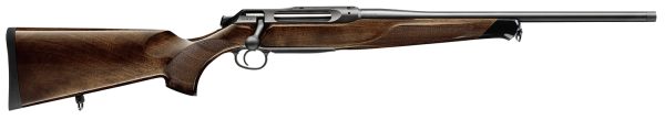 Sauer 80117096 505 Lux Full Size 30-06 Springfield 5+1 22" Matte Blued Threaded Barrel, Matte Blued Saddle Mount Steel Receiver, Grade 5 Wood Fixed Stock