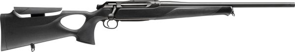 Sauer 80117653 505 Synchro XT Full Size 300 Win Mag 3+1 24" Titanium Gray Threaded Barrel, Saddle Mount Steel Receiver, Black Thumbhole w/Adj Comb Synthetic Stock