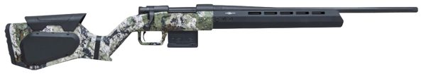 Howa HHERA65CCFXK7 Hera H7 6.5 Creedmoor 5+1 24" Black Heavy Threaded Barrel, M-LOK, XK7 Kings Camo w/Black Webbing Adjustable Synthetic Stock, Right Hand