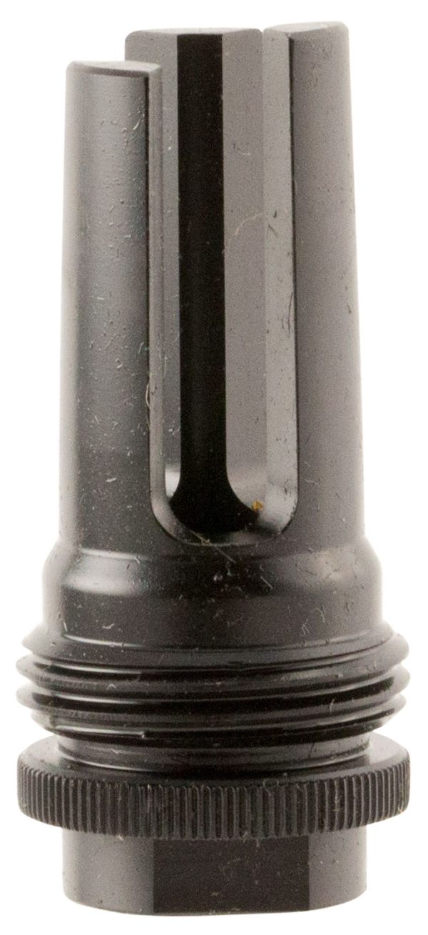 SilencerCo AC1562 ASR Flash Hider Black Steel with 1/2"-36 tpi Threads for 9mm