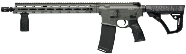 Daniel Defense 0212813192047 DDM4 V7 5.56x45mm NATO 16" 32+1 Deep Woods Green Cerakote 6 Position w/SoftTouch Overmolding Stock