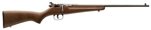 Savage Arms 13815 Rascal  Youth 22 LR 1rd 16.12" Blued Barrel, Blued Steel Receiver, Satin Hardwood Stock, Right Hand *Box Damaged