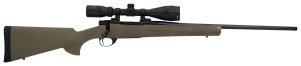 Howa HGP265PRCG M1500 Gamepro Gen2 6.5 PRC 3+1 24" Threaded Barrel, Blued Metal Finish, Green Fixed Hogue Pillar-Bedded Overmolded Stock, Includes GamePro 4-12x40mm Scope