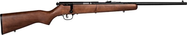 Savage Arms 60702 Mark I G Youth 22 Short/ 22 Long/ 22 LR 1rd 19" Barrel, Satin Blued Metal Finish, Satin Hardwood Stock, AccuTrigger, Right Hand