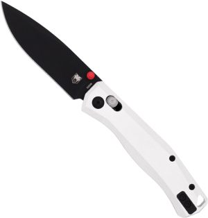 COBRATEC REGENT BAR LOCK FLDR - 3.25" SILVER/BLACK S35VN BLADE