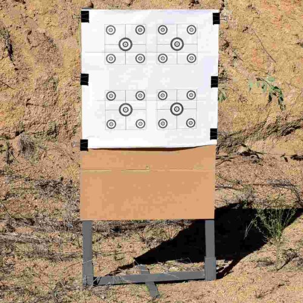 GPS Gray Metal Target Stand 24" with Kit
