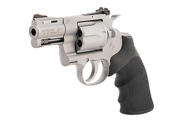 Python 3" 357Mag SS bead blast Hogue grip