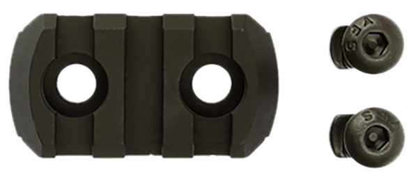 CMC Triggers 81721 M-Lok Picatinny Rail 3 Slot  Matte Black 0 MOA