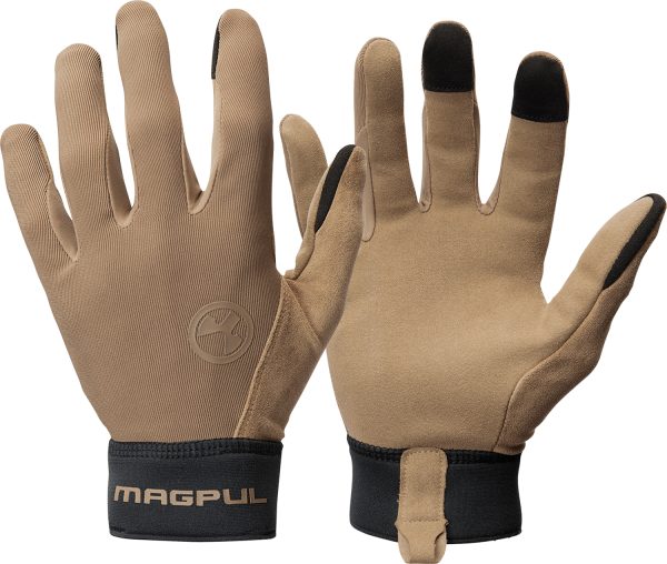 Magpul MAG1014-251 Technical 2.0 Gloves Coyote Touchscreen Synthetic/Suede Medium