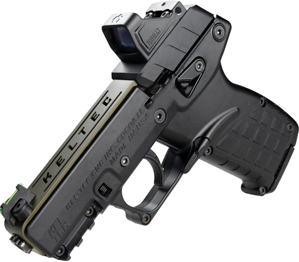 Kel-Tec P17BGRNOPTIC P17  22 LR 16+1 3.80" w/Optic & Holster Green