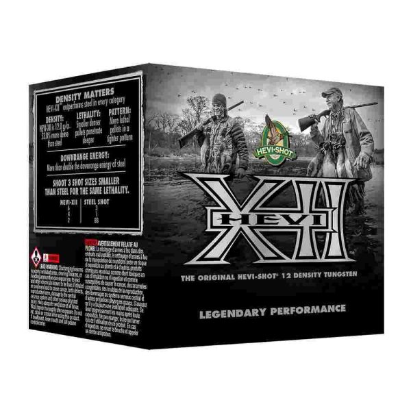 HEVI-Shot HEVI-XII Shotshells 12 ga 3" 1-1/4oz 1500 fps #4 25/ct