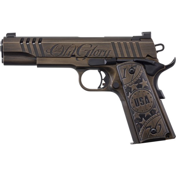 Auto-Ordnance Old Glory 1911 45 ACP 5 in. Burnt Bronze and Black Cerakote 7 rd. - Image 2